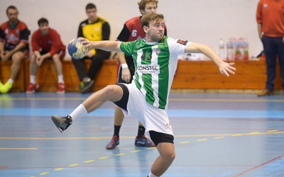 Bernat Correro la setmana passada a la pista de La Salle Bonanova, on l'OAR va sumar el cinquè triomf seguit | OAR Gràcia